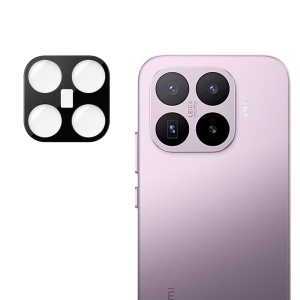 Folie camera pentru Xiaomi 17T, Camera Glass, set cu sticker, Negru