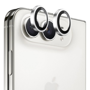 Folie pentru iPhone Duo - Blueo 99 Anti-Reflective Lens Glass - Silver