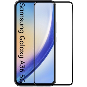 Folie pentru Samsung Galaxy A36 5G / Galaxy A56 5G, SKYDDAR INNOVATION, Sticla Securizata, Ultra HD, Protectie 111D, Montare Simplă, set cu sticker, Transparent