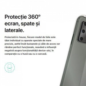 Folie Samsung Galaxy S8, Regenerabila + Case Friendly, Alien Surface - Transparent - Img 4