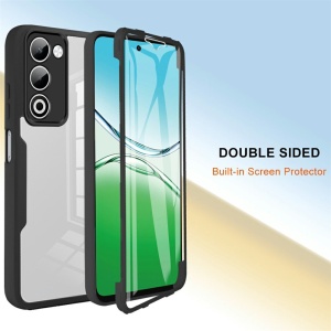 Husa 360° Oppo A5 4G / A5 5G, SKYDDAR INNOVATION, [Pachet 360°] ColorVerse, set cu sticker, Roz - Img 3