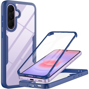 Husa 360° Samsung Galaxy A37 5G, SKYDDAR INNOVATION, [Pachet 360°] ColorVerse, set cu sticker, Albastru
