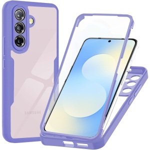 Husa 360° Samsung Galaxy A57 5G, SKYDDAR INNOVATION, [Pachet 360°] ColorVerse, set cu sticker, Mov