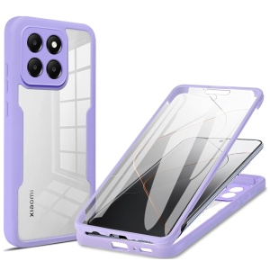 Husa 360° Xiaomi 14, SKYDDAR INNOVATION, [Pachet 360°] ColorVerse, set cu sticker, Mov