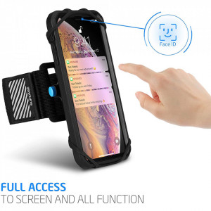 Husa banderola telefon pentru alergare, Supcase Unicorn Beetle Pro - Negru - Img 6