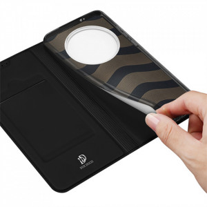 Husa Honor Magic5 Lite 5G tip carte, Skin Pro Dux Ducis - Negru - Img 5
