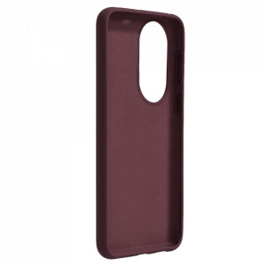 Husa Huawei P50 din silicon moale, Techsuit Soft Edge - Plum Violet - Img 3