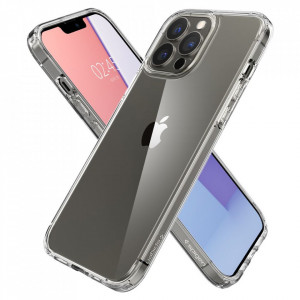 Husa iPhone 13 Pro, Spigen Ultra Hybrid - Crystal Clear - Img 6