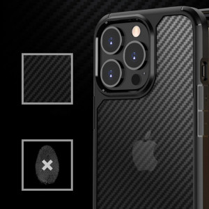 Husa Iphone 14 Pro Max CarbonFuse, Techsuit - Negru - Img 4