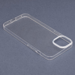 Husa iPhone 14 Pro Max, din silicon TPU slim, Techsuit - Transparent - Img 3