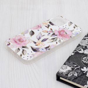 Husa iPhone 15 Plus Marble Series, Techsuit - Chloe White - Img 3