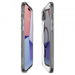 Husa iPhone 15, Spigen Ultra Hybrid MagSafe - Negru - Img 5
