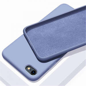 Husa iPhone 6 / 6S din silicon moale, Techsuit Soft Edge - Denim Blue - Img 3