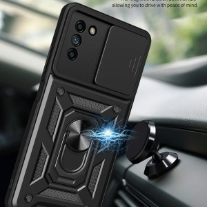 Husa Nokia G11 / G21 cu inel magnetic, Techsuit CamShield - Negru - Img 2