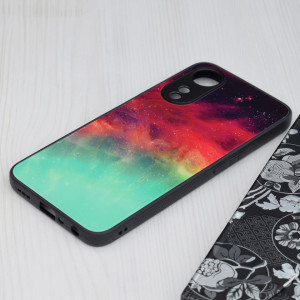 Husa Oppo A58 5G / A78 5G cu sticla securizata, Techsuit Glaze - Fiery Ocean - Img 6