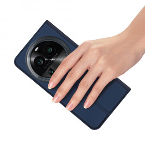 Husa Oppo Find X6 Pro tip carte magnetica, Skin Pro Dux Ducis - Negru - Img 6
