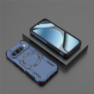 Husa pentru Google Pixel 10 / Pixel 10 Pro, SKYDDAR INOVATION, ArmorMag, Magsafe, set cu sticker, Albastru - Img 5