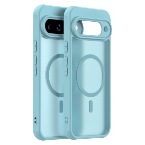 Husa pentru Google Pixel 10, SKYDDAR INNOVATION, HaloFrost MagSafe II, Antisoc, set cu sticker, Verde menta