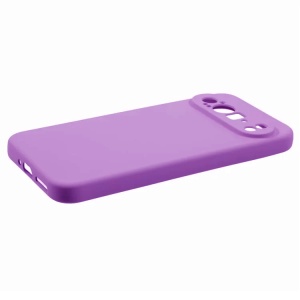 Husa pentru Google Pixel 9 Pro XL din Silicon Catifelat, Protectie Premium, Skyddar SoftElegance - Mov - Img 6