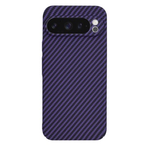 Husa pentru Google Pixel 9 Pro XL, Finisaj Premium cu Textura de Carbon, Design Elegant, SKDR CarbonFlex - Mov - Img 3