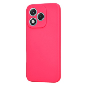 Husa pentru Honor 400 Lite, SKYDDAR INNOVATION, din Silicon Catifelat, SoftElegance , Fucsia, set cu sticker - Img 3