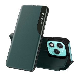 Husa pentru Honor 400 Lite, tip carte, set cu sticker, eFold, Verde