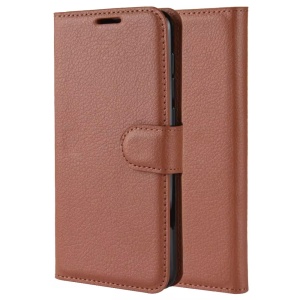 Husa pentru Honor Magic 7 Lite / X9c tip Carte, cu Portofel Interior, Finisaje Premium, SKYDDAR Leather Wallet - Maro - Img 1