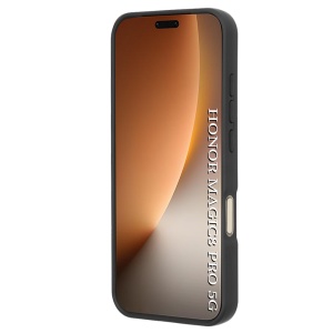 Husa pentru Honor Magic8 Pro, SKYDDAR INNOVATION, Glinth cu Inel Rotativ 360° Magnetic, set cu sticker, Negru  - Img 2