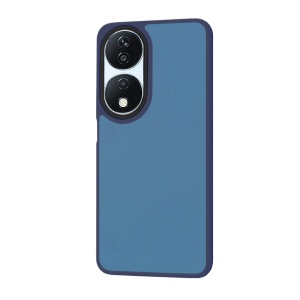 Husa pentru Honor X7b / 90 Smart / X7b 5G, ce Absoarbe Cele mai Aspre Socuri, Skyddar Frosted - Bleumarin - Img 2