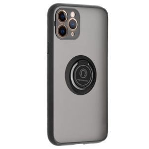 Husa pentru iPhone 11 Pro, SKYDDAR INNOVATION, Glinth cu Inel Rotativ 360° Magnetic, Negru, set cu sticker  - Img 10