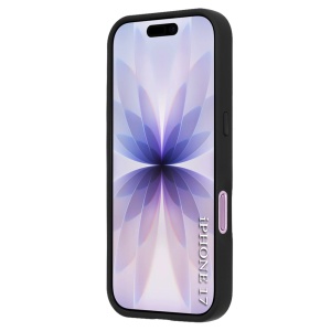 Husa pentru iPhone 17, SKYDDAR INNOVATION, Glinth cu Inel Rotativ 360° Magnetic, Negru, set cu sticker  - Img 6