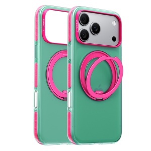 Husa pentru iPhone 18 Pro Max / iPhone 17 Pro Max - Torras Ostand O3 Hue - Neon Moss