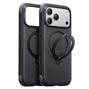 Husa pentru iPhone 18 Pro Max / iPhone 17 Pro Max - Torras Ostand Q3 Rugged - Black