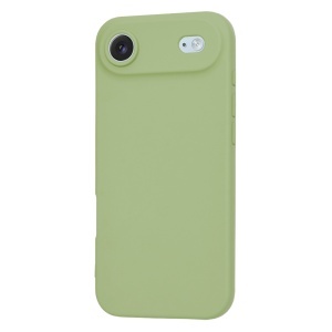 Husa pentru iPhone Air, SKYDDAR INNOVATION, din Silicon Catifelat, SoftFlex Magsafe, set cu sticker, Verde - Img 8