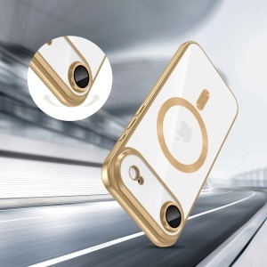 Husa pentru iPhone Air, SKYDDAR INNOVATION, Luxury Shield Magsafe, Protectie Antisoc, set cu sticker, Rosu - Img 4