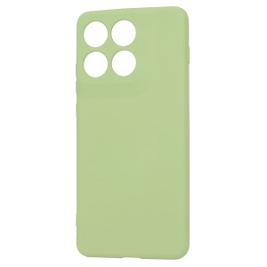 Husa pentru Motorola Edge 70, SKYDDAR INNOVATION, din Silicon Catifelat, SoftElegance, set cu sticker, Verde - Img 4