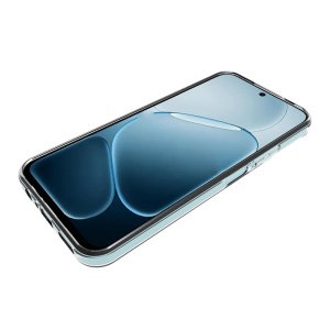 Husa pentru Oppo A6x 4G / 5G din silicon transparent, set cu sticker, Clear Silicone, Transparenta - Img 4