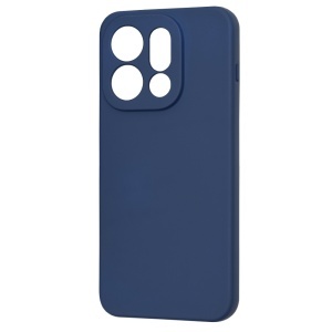 Husa pentru Oppo Find X9, SKYDDAR INNOVATION, din Silicon Catifelat, SoftElegance, set cu sticker, Bleumarin - Img 4