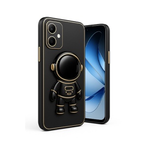 Husa pentru Oppo Reno13 F, suport Kickstand Astronaut,Negru