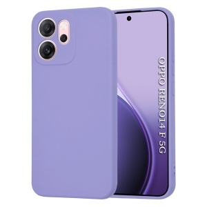 Husa pentru Oppo Reno14 F, SKYDDAR INNOVATION, din Silicon Catifelat, SoftElegance, set cu sticker, Violet
