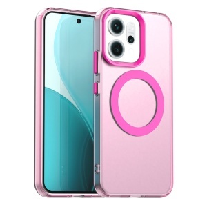 Husa pentru Oppo Reno14, MagSafe, Antisoc, set cu sticker, CandyCase, Roz