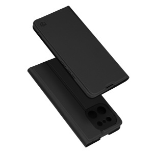 Husa pentru Realme 16 Pro+, SKYDDAR INNOVATION, Magskin Book, tip Carte cu Portofel Interior, set cu sticker, Negru - Img 8