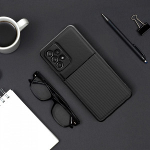 Husa pentru Samsung Galaxy A13 4G din silicon, anti soc, flexibila, set cu sticker, Noble, Negru - Img 4