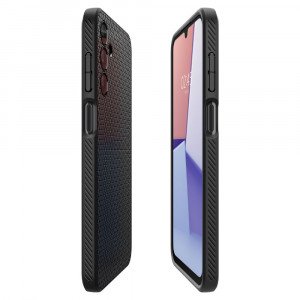 Husa pentru Samsung Galaxy A15 4G / A15 5G, Spigen Liquid Air - Matte Black - Img 6