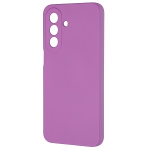 Husa pentru Samsung Galaxy A27 5G, SKYDDAR INNOVATION, din Silicon Catifelat, SoftElegance, set cu sticker, Mov - Img 4