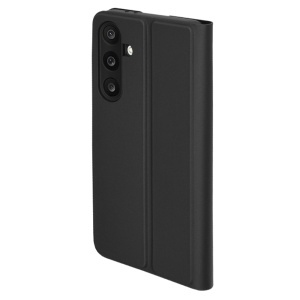 Husa pentru Samsung Galaxy A27 5G, SKYDDAR INNOVATION, Magskin Book, tip Carte cu Portofel Interior, set cu sticker, Negru - Img 7