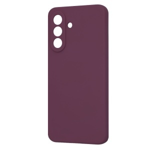 Husa pentru Samsung Galaxy A37 5G, SKYDDAR INNOVATION, din Silicon Catifelat, SoftElegance, set cu sticker, Bordo - Img 4