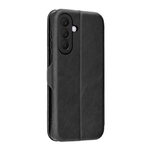 Husa pentru Samsung Galaxy A57 5G, SKYDDAR INNOVATION, Safe Wallet tip carte din Piele Ecologica, Suport Carduri, Inchidere Magnetica, set cu sticker, Negru - Img 2