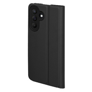 Husa pentru Samsung Galaxy A57 5G tip Carte cu Portofel Interior, set cu sticker, SKYDDAR INNOVATION, Magskin Book, Negru - Img 3