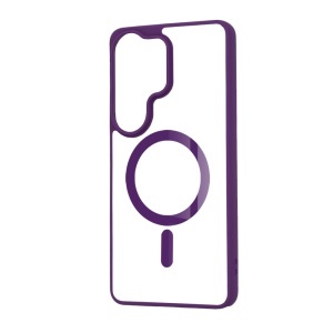 Husa pentru Samsung Galaxy S26 Ultra, SKYDDAR INNOVATION, MagSafe Pro din silicon, set cu sticker, Mov - Img 4